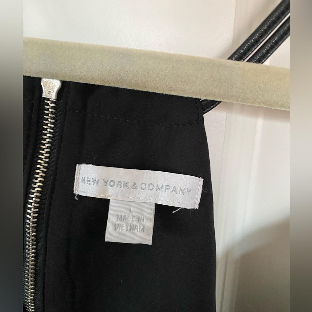 New York & Company faux leather tank top - Picture 2 of 5